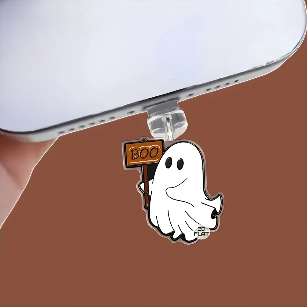 Ghost Cell Phone Dust Plug